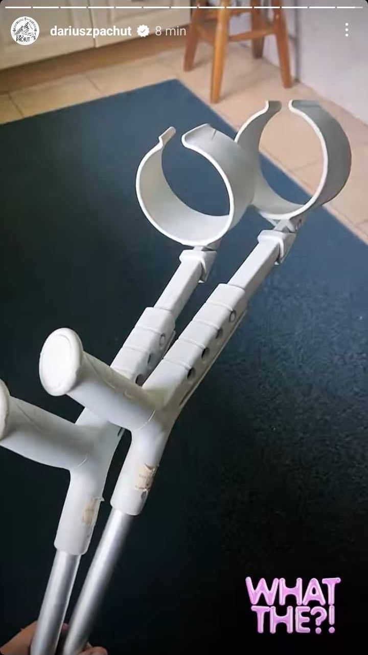 Dariusz Pachut miał wypadek. Są zdjęcia. Nie wygląda to dobrze [FOTO]