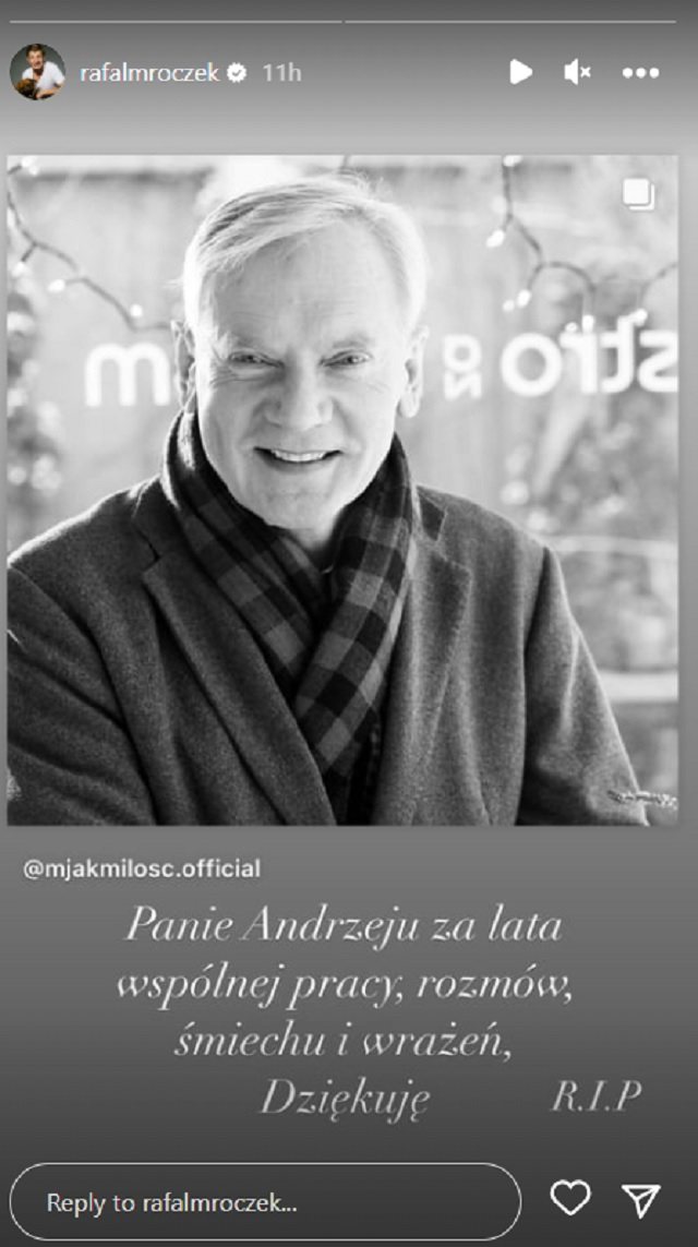 Anna Mucha żegna przyjaciela. "Dziękuję, że byłeś"