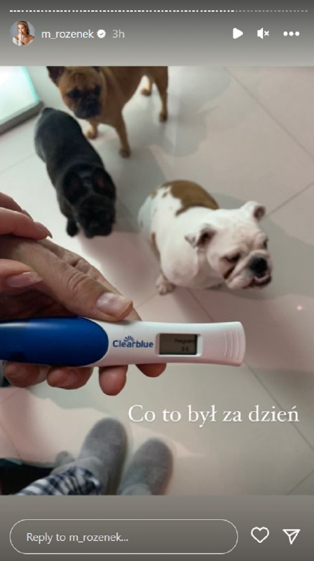 Małgorzata Rozenek zaskoczyła osobistymi kadrami. Test ciążowy to dopiero początek!