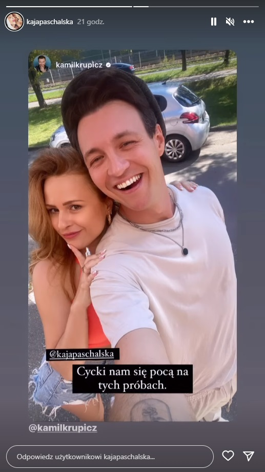 Swobodna Kaja Paschalska zatańczyła w kusych szortach [FOTO]