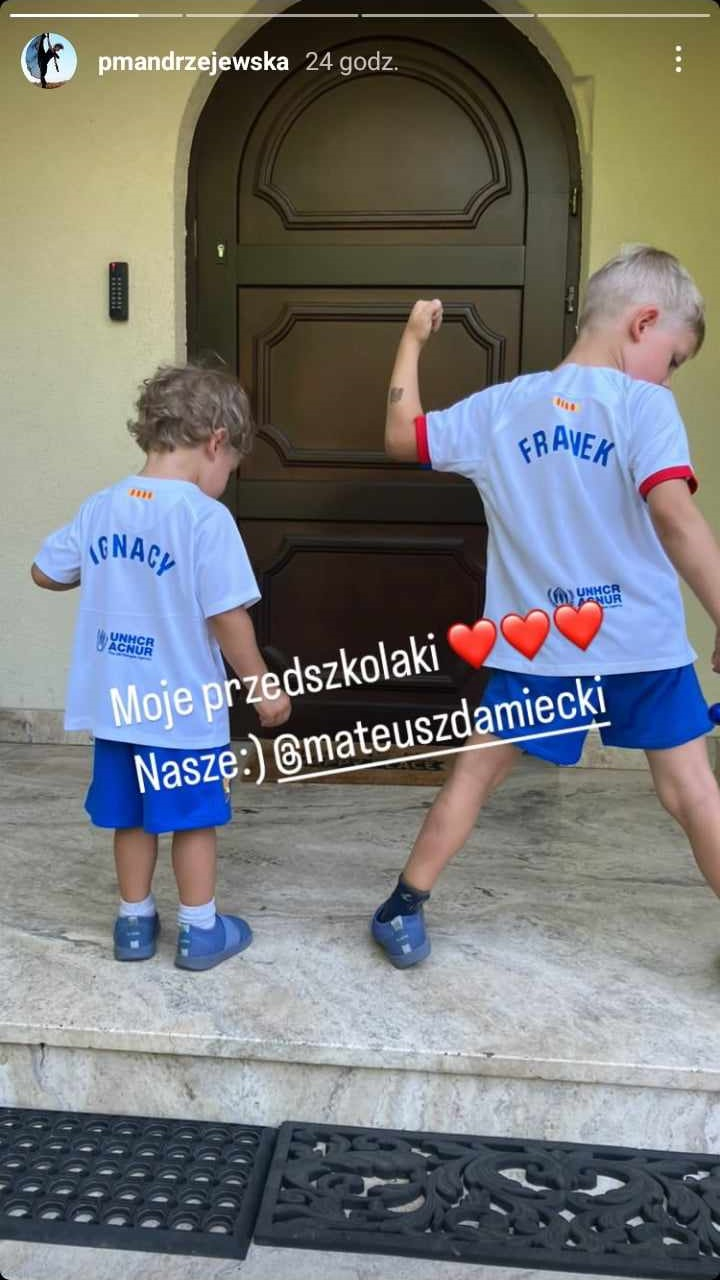 Mateusz Damięcki pochwalił się synami. Takie zdjęcie to rzadkość [FOTO]