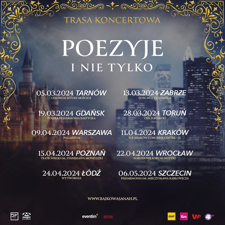 BAJKOWA sanah: bilety na „Poezyje i nie tylko” już w sprzedaży!