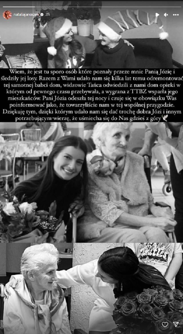 Natalia Janoszek przekazała smutną wieść o śmierci bliskiej osoby. "Wierzę, że uśmiech się do nas z góry"