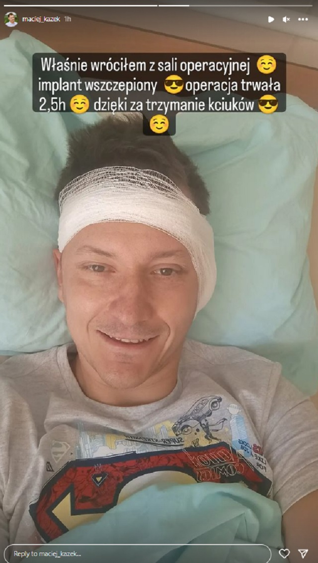 Maciej z "Rolnik szuka żony" przeszedł zabieg w szpitalu. "Operacja trwała 2,5 godziny"