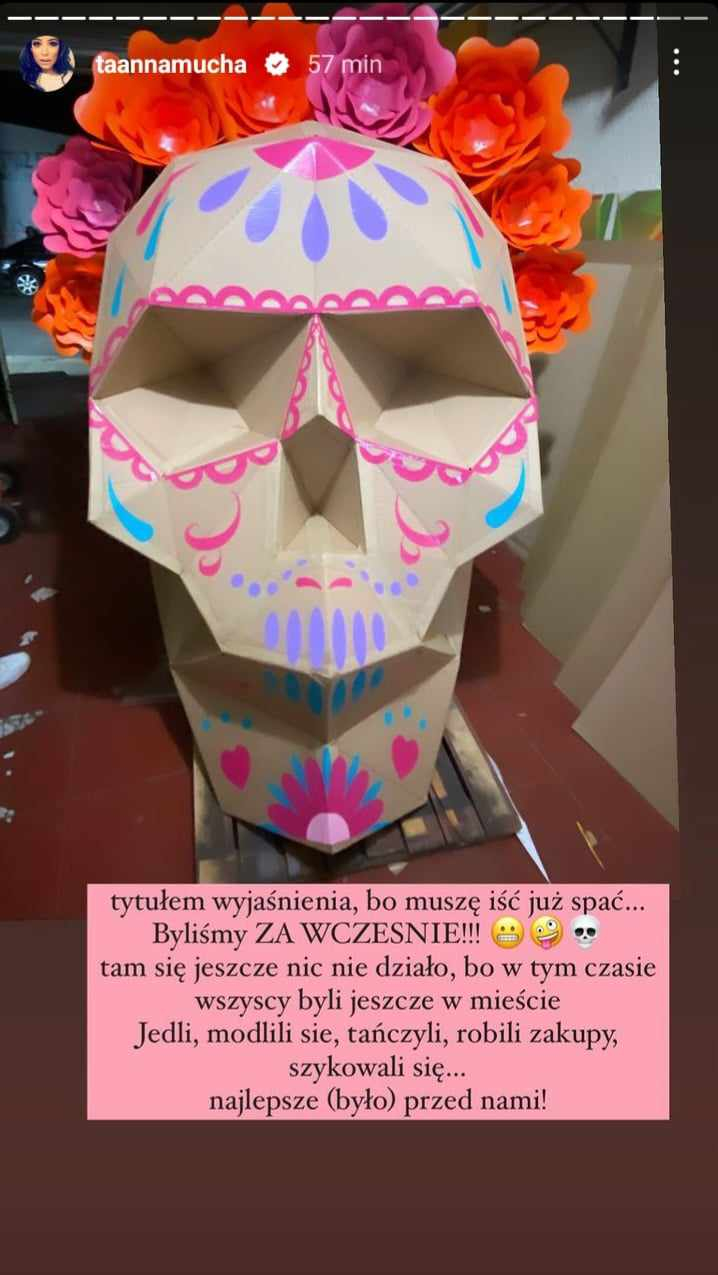 Anna Mucha poszła na cmentarz w Meksyku. Nie tego się spodziewała [FOTO]