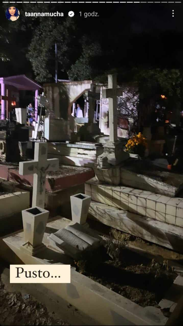 Anna Mucha poszła na cmentarz w Meksyku. Nie tego się spodziewała [FOTO]