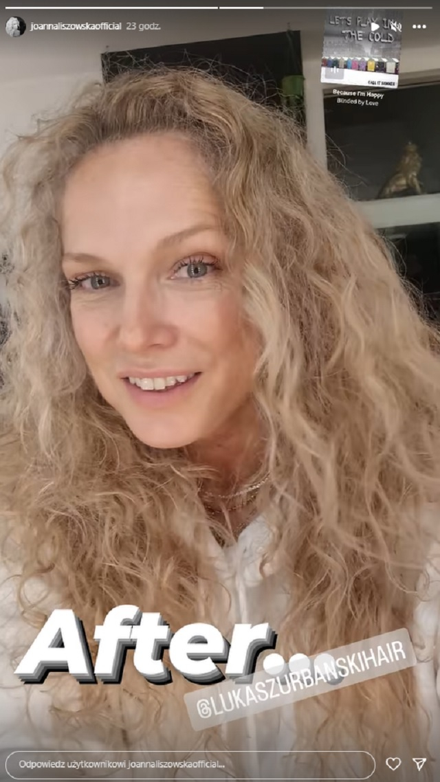 Metamorfoza Joanny Liszowskiej. Gwiazda serialu "Przyjaciółki" pokazała efekt wizyty u fryzjera 
