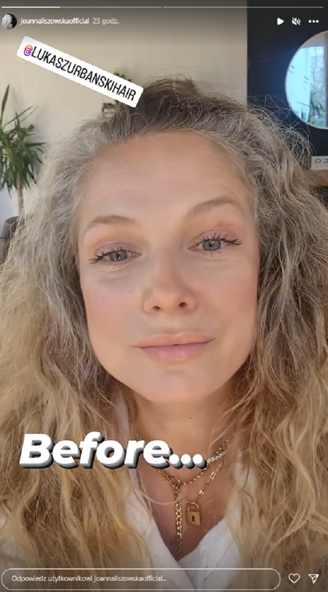 Metamorfoza Joanny Liszowskiej. Gwiazda serialu "Przyjaciółki" pokazała efekt wizyty u fryzjera 