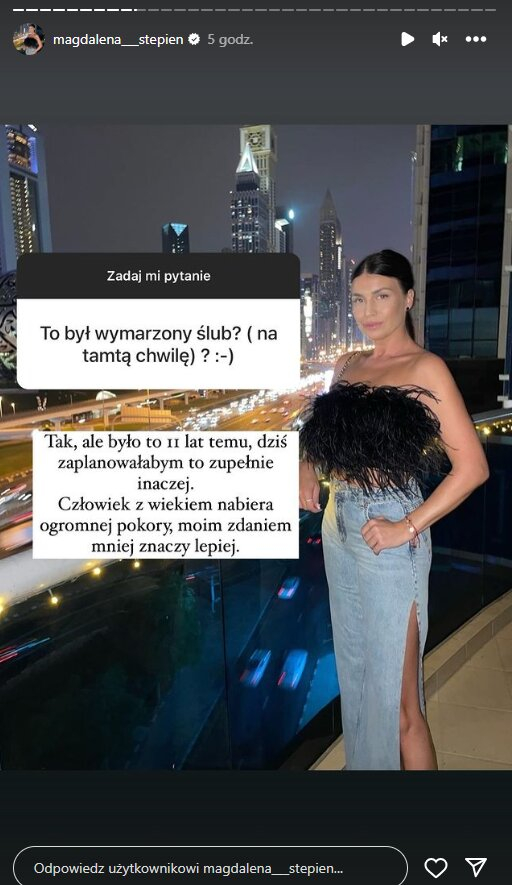 Nie mieliśmy pojęcia! Magda Stępień o relacji sprzed 11 lat