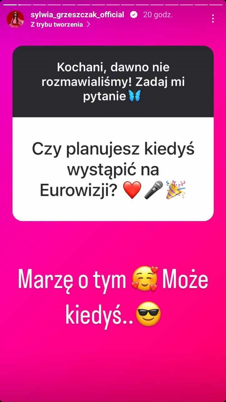 Sylwia Grzeszczak reprezentantką Polski na Eurowizji? Napisała wprost! Fani w euforii