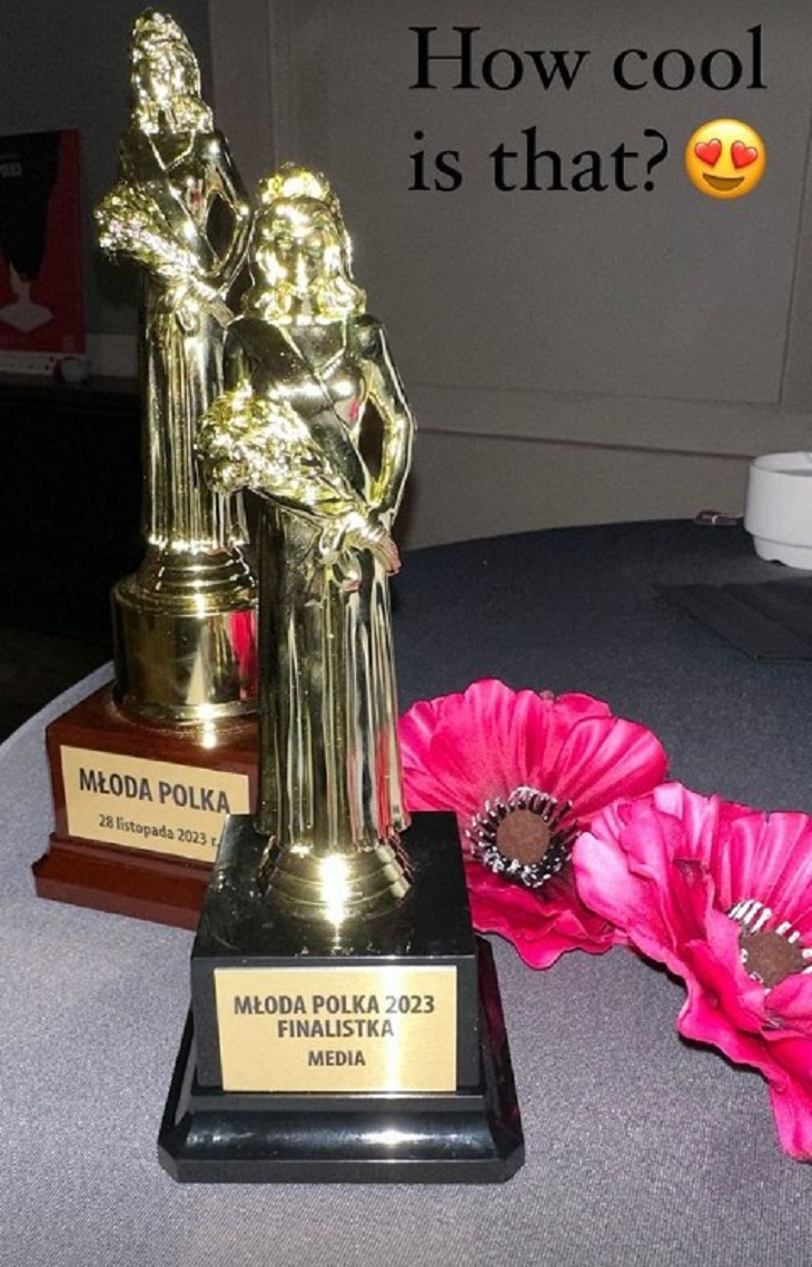 Martyna Kaczamrek z nagrodami