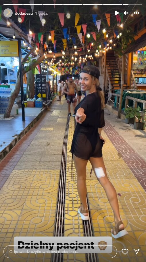 Niebezpieczna sytuacja w życiu Dody! Artystka została zaatakowana w Tajlandii przez dzikie zwierzę