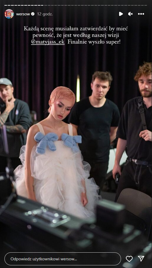 Wersow zdradza ciekawostki z planu teledysku! Która scena była najtrudniejsza?