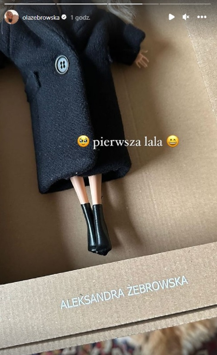 Aleksandra Żebrowska - lalka