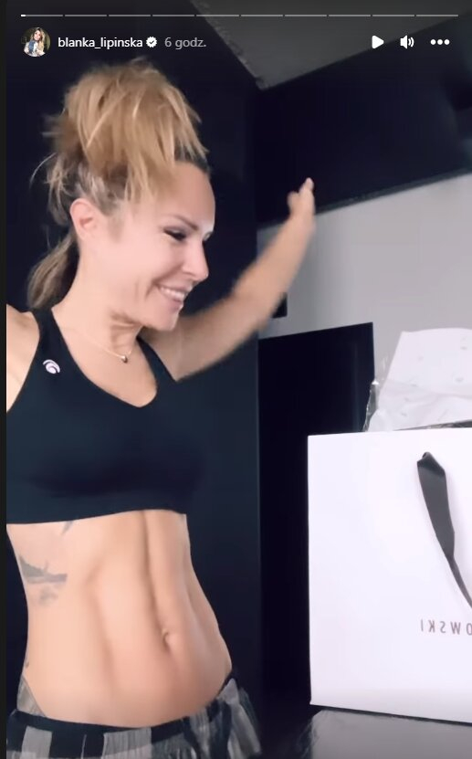 Blanka Lipińska pokazała umięśnioną sylwetkę. Pozazdrościcie jej brzucha!