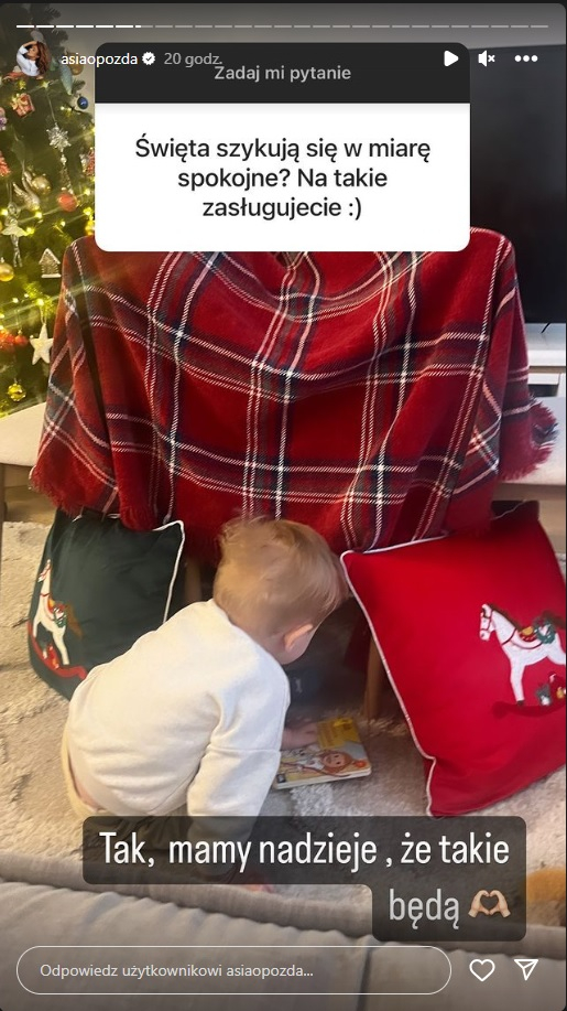 Joanna Opozda zdradziła świąteczne plany. Wiadomo, z kim spędzi Boże Narodzenie