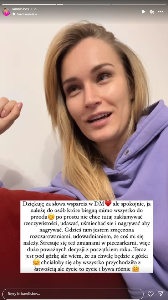 "Rolnik szuka żony". Kamila Boś swoim zachowaniem zaniepokoiła internautów. Teraz zabrała głos: "Dziękuję za słowa wsparcia"