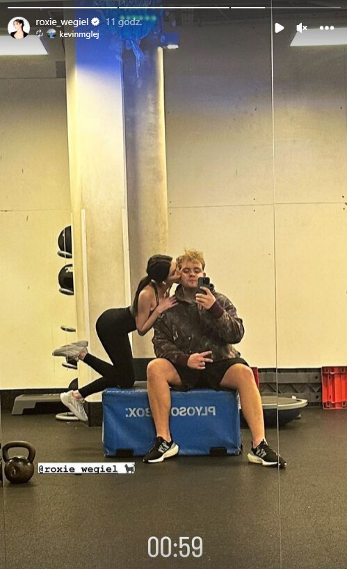Roxie Węgiel na wspólnym treningu z Kevinem! Wokalistka zachwyca wysportowaną sylwetką [ZDJĘCIA]