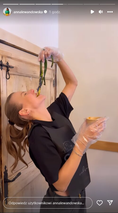 Anna Lewandowska zjadła tradycyjny posiłek. Co to jest?