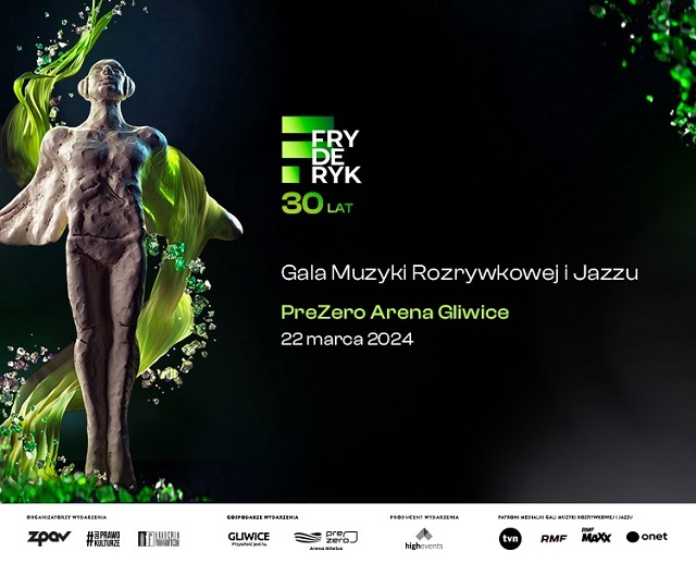 Fryderyk Festiwal 2024 ponownie na Śląsku! Wiemy, kto wystąpi na jubileuszowej, 30. Gali Muzyki Rozrywkowej i Jazzu                                                                                                                   