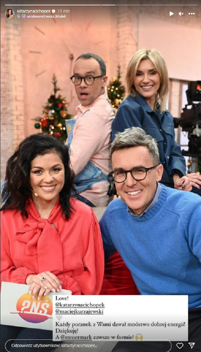 Katarzyna Cichopek i Maciej Kurzajewski nie poprowadzą już "Pytania na śniadanie". Tak zareagowali koledzy z pracy 
