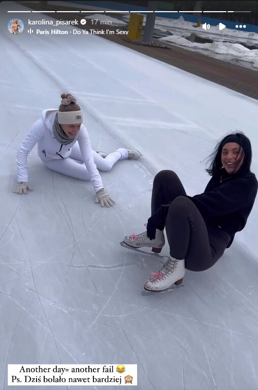 Karolina Pisarek miała wypadek na lodowisku! Ucierpiały kolana. "Tak kończy się łyżwiarstwo"