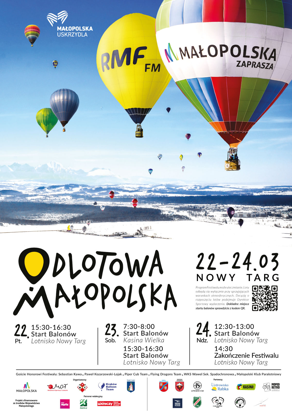Balony nad Nowym Targiem! Już w najbliższy weekend 3. Małopolski Festiwal Balonowy