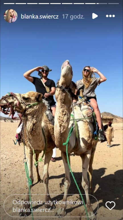 Blanka z "Rolnika" na zdjęciach z ukochanym