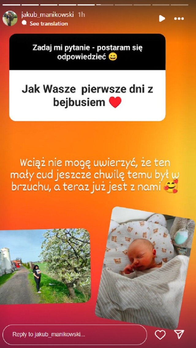 Syn Ani i Kuby z "Rolnik szuka żony" na nowych zdjęciach. Uczestnik show opublikował prywatne kadry