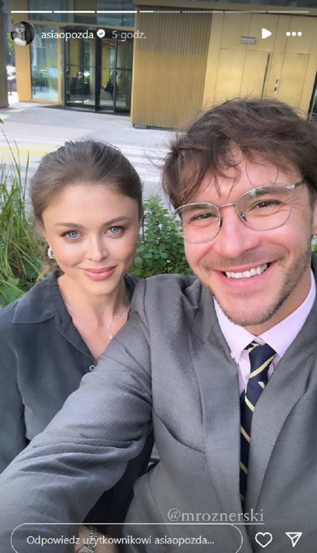 Mikołaj Roznerski pochwalił się w sieci, z kim się spotkał. To aktorka doskonale znana widzom! 