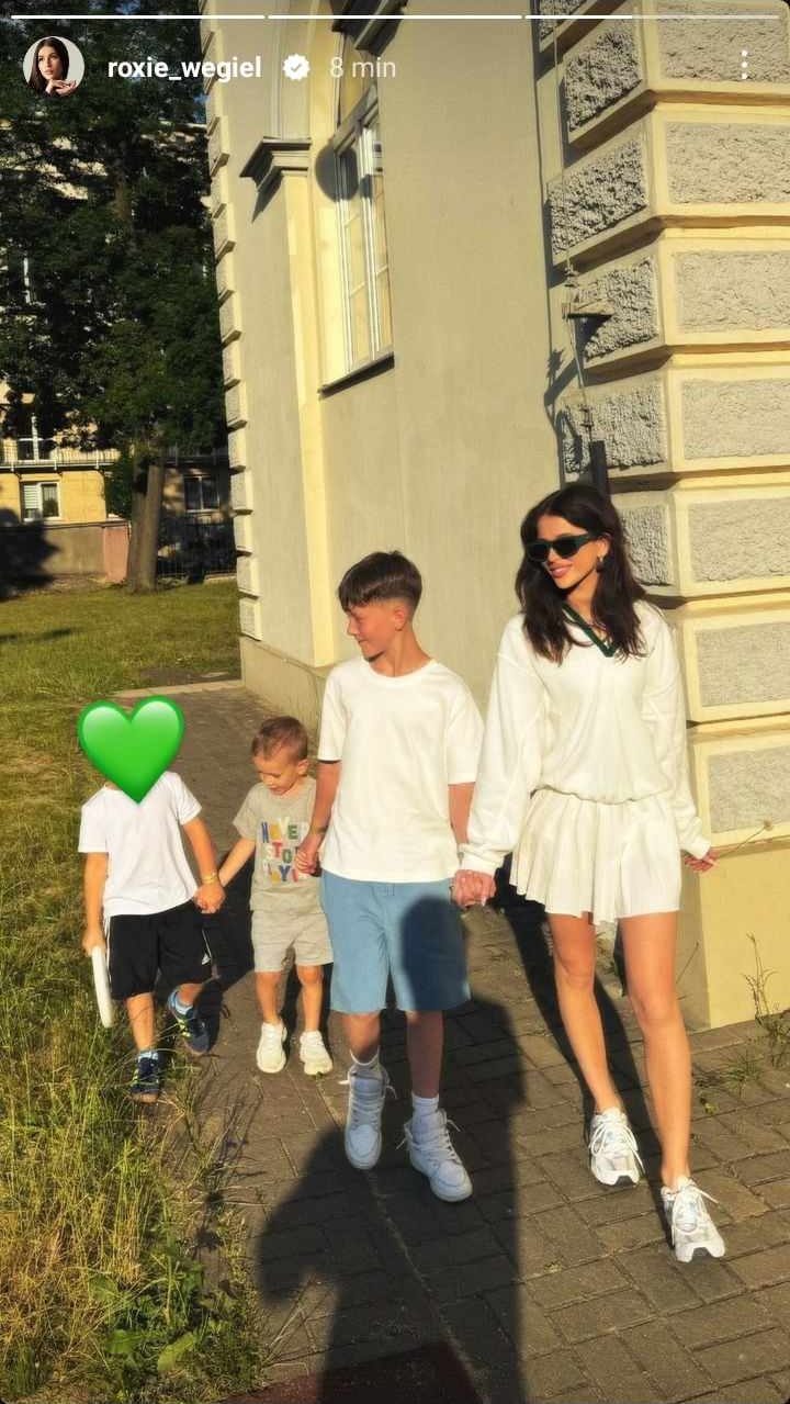 Roksana Węgiel pochwaliła się rodzinnymi kadrami. Pozuje z synem Kevina