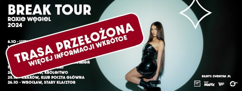 Roksana Węgiel ma problemy ze zdrowiem. Piosenkarka odwołuje trasę koncertową