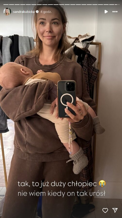 Tak wygląda synek Milwiw-Baronów! Sandra pochwaliła się Leosiem