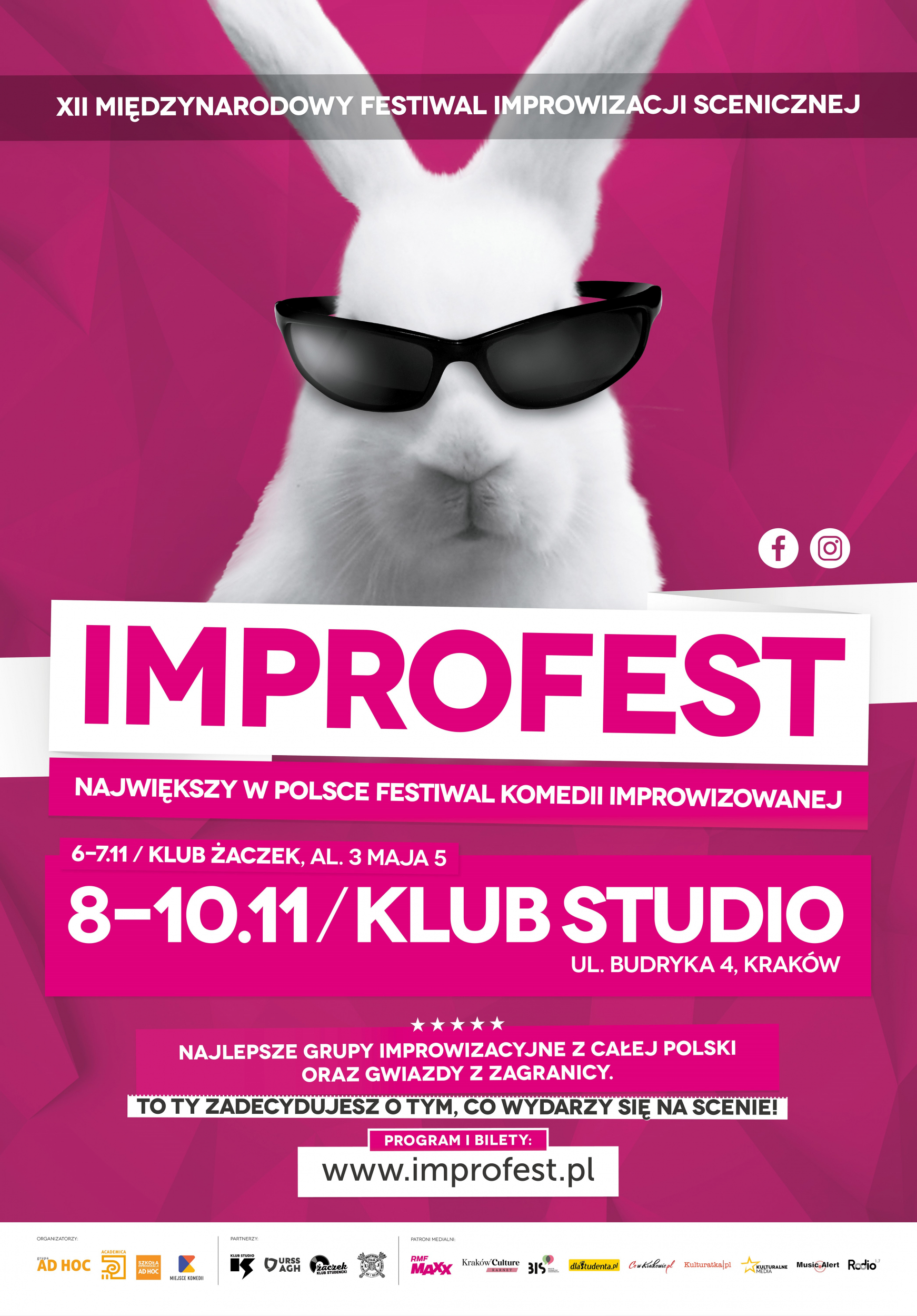 ImproFest w Krakowie. Największy w Polsce Festiwal Komedii Improwizowanej już wkrótce!