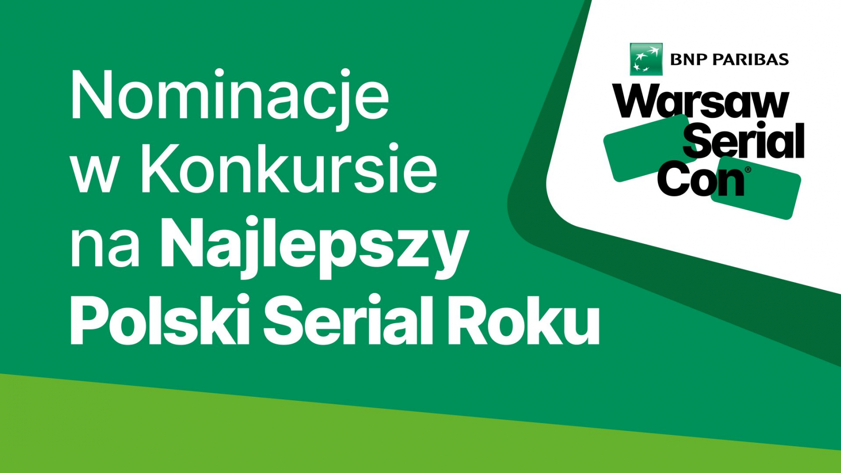 Pierwszy festiwal seriali w Polsce już w grudniu - BNP Paribas Warsaw Serialcom