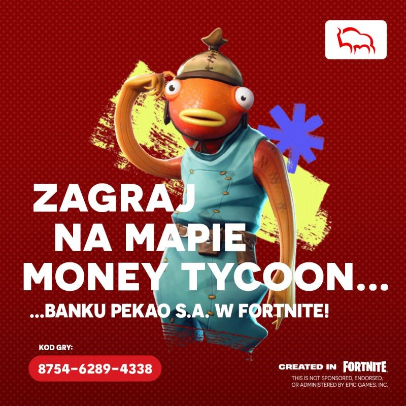 Bank Pekao S.A. łączy świat gamingu z edukacją finansową. Nowa rozgrywka w Fortnite!