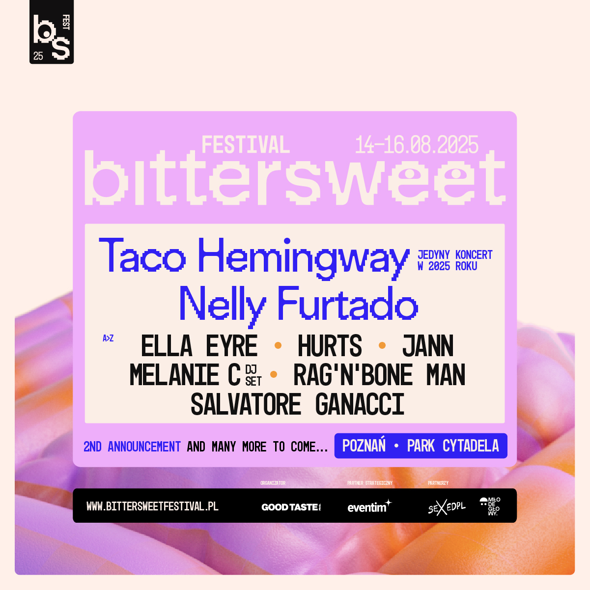 Taco Hemingway zagra jedyny koncert w 2025 roku na BitterSweet Festival