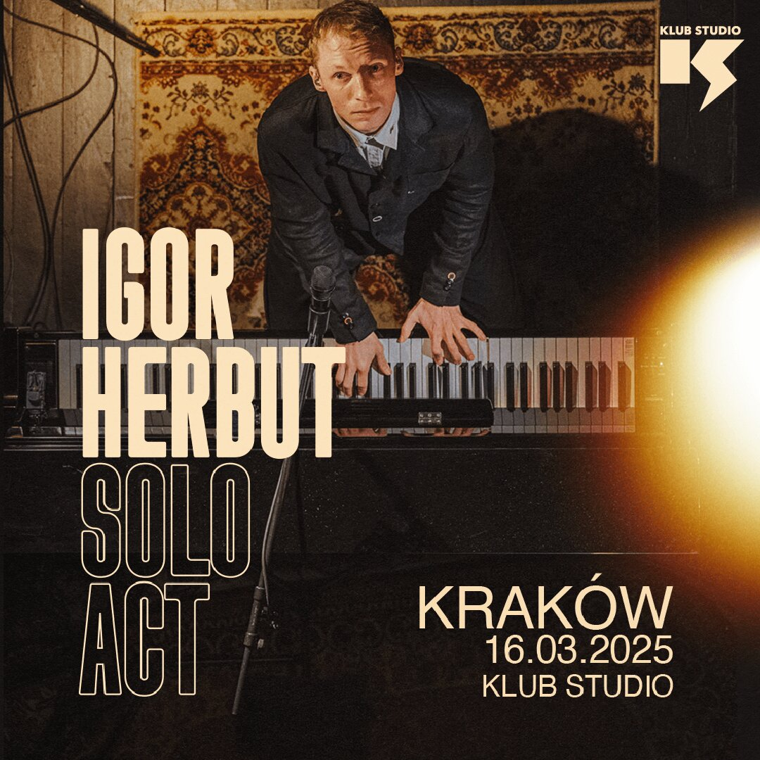 Igor Herbut Solo Act w Klubie Studio!