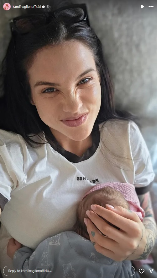 Karolina Gilon na zdjęciu z synem. Prowadząca „Love Island” pokazała prywatną fotografię