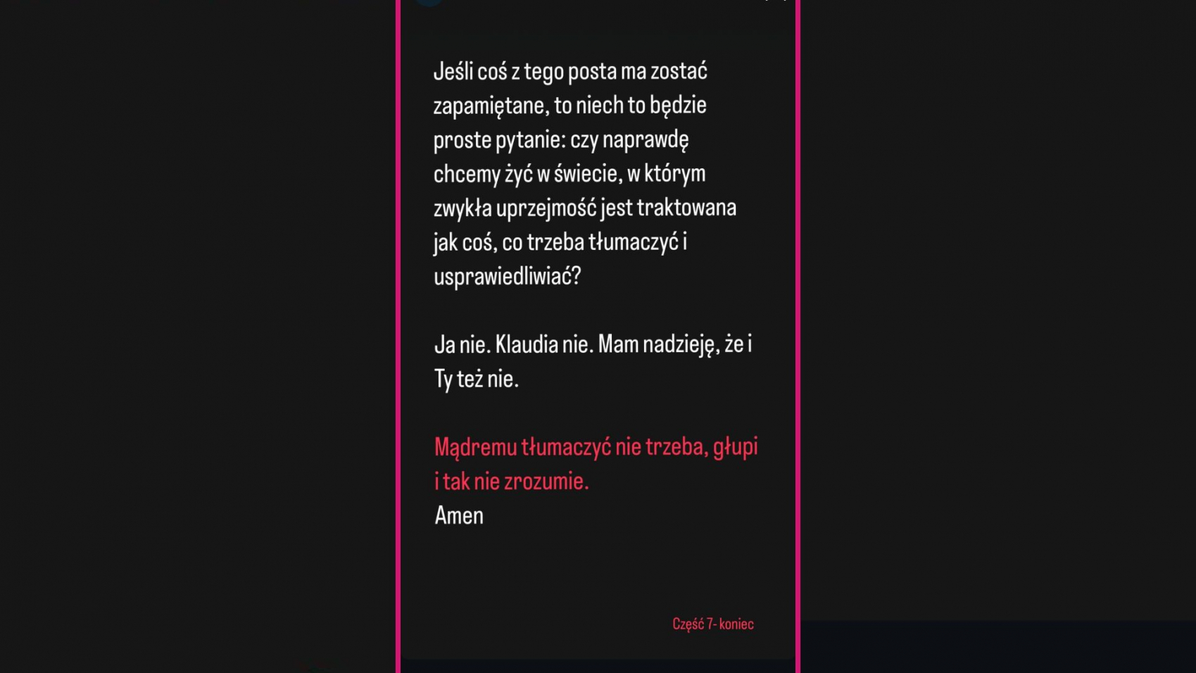 Halejcio oburzona zachowaniem pasażerki w samolocie. Narzeczony broni jej słów o „starej babie”