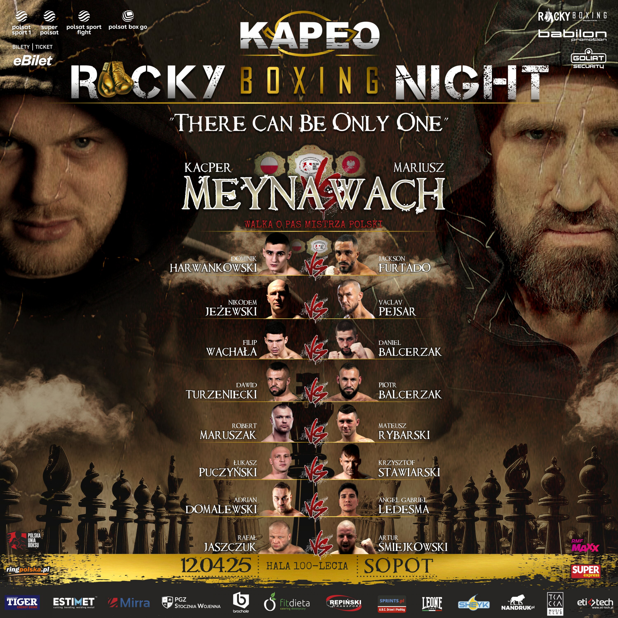 Zapraszamy na Kapeo Rocky Boxing Night – wielkie emocje w Sopocie!
