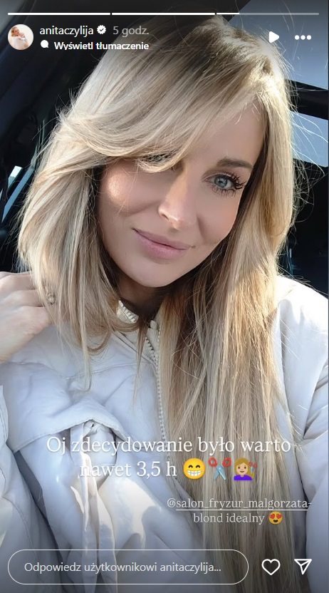 Anita ze „Ślubu od pierwszego wejrzenia” spędziła na fotelu fryzjerskim kilka godzin. Pokazała efekt 