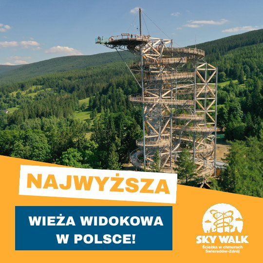 Sky Walk - spektakularna wieża widokowa w sercu Gór Izerskich