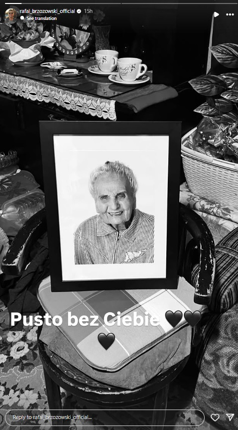 Żałoba w domu Rafała Brzozowskiego. Tak żegna członka rodziny