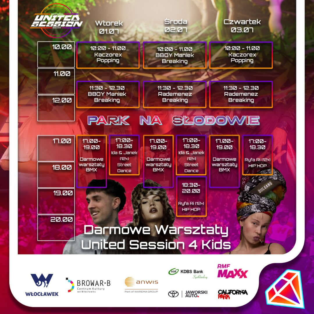 Największa taneczna impreza tego lata już od 1 lipca we Włocławku!