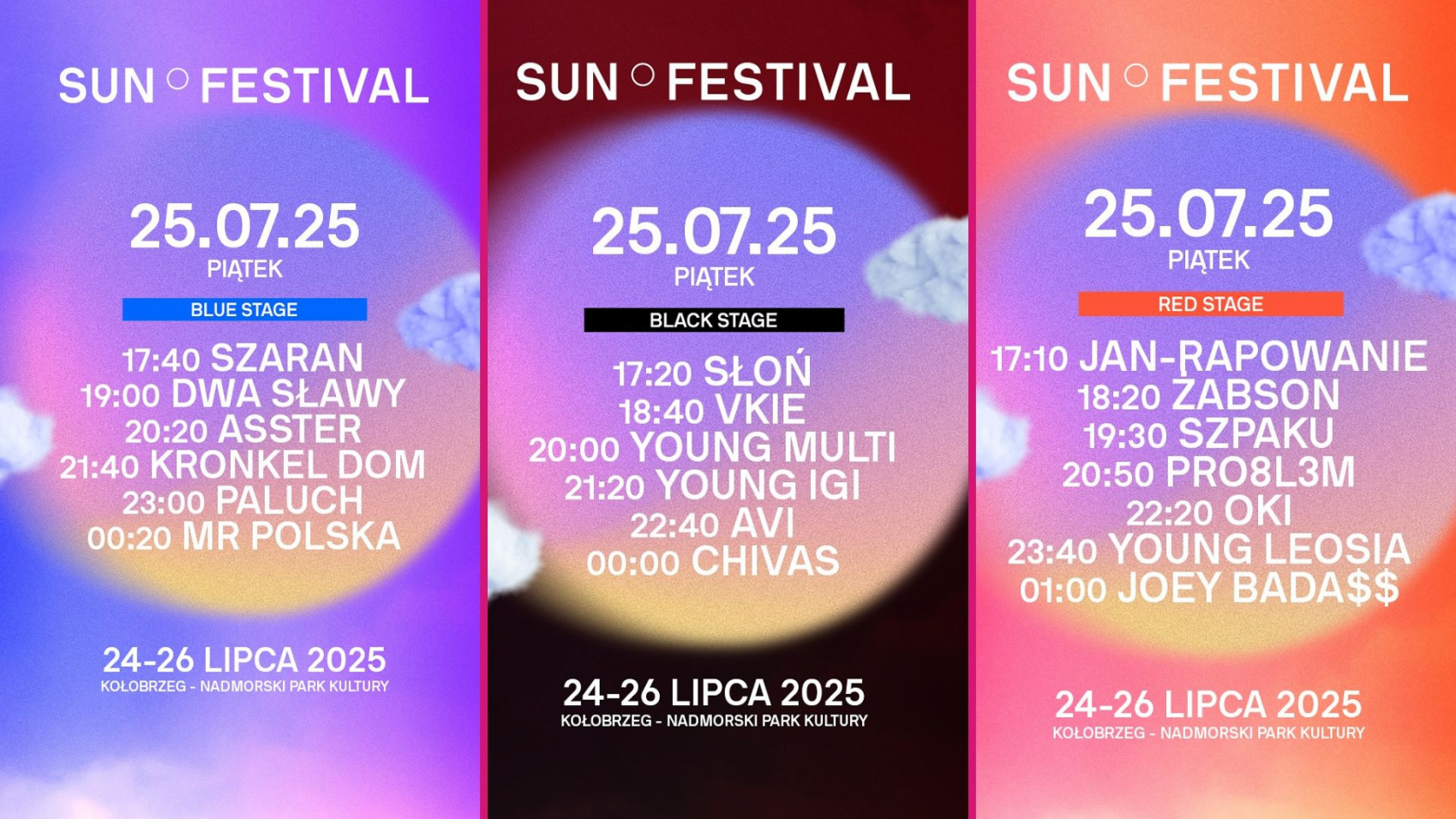 Sun Festival 2025. Największe gwiazdy hip-hopu nad Bałtykiem! Mamy line-up