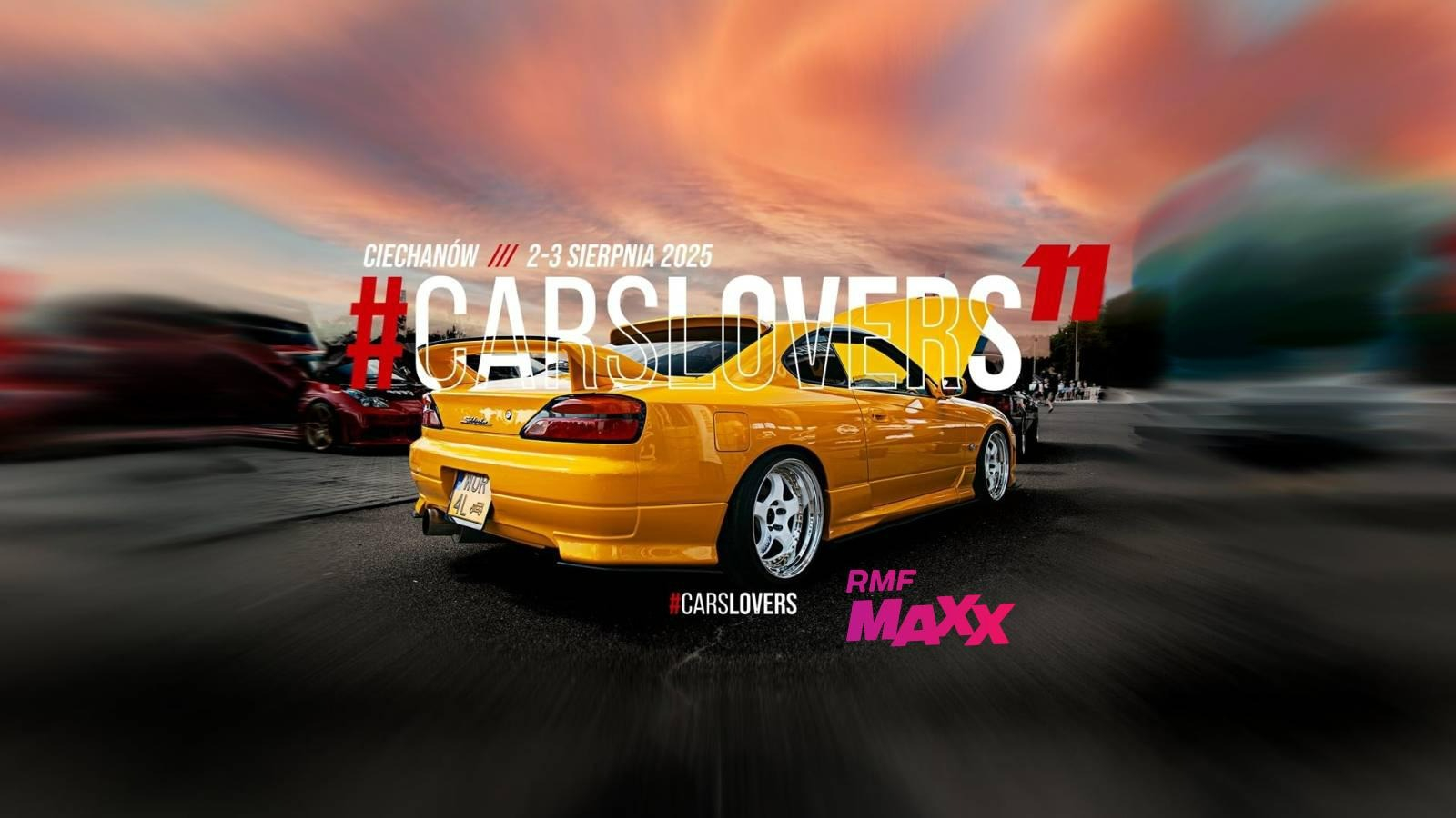 CARSLOVERS TUNERS MEETING – 11. edycja kultowego zlotu motoryzacyjnego już 2–3 sierpnia 2025 w Ciechanowie!