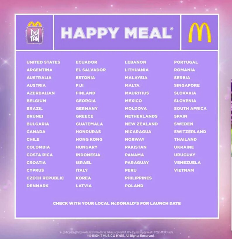 Fani BTS zapiszczą z radości. McDonald's szykuje niespodziankę