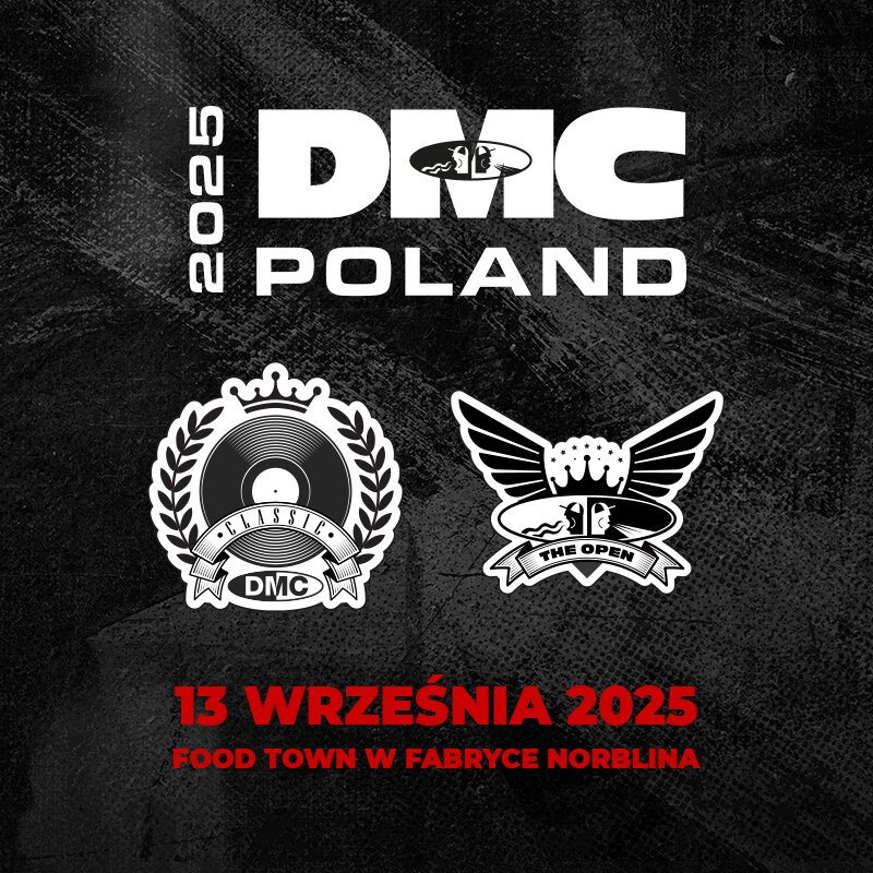 Mistrzostwa Polski DJ-ów DMC Poland 2025 – 13 września w Warszawie!