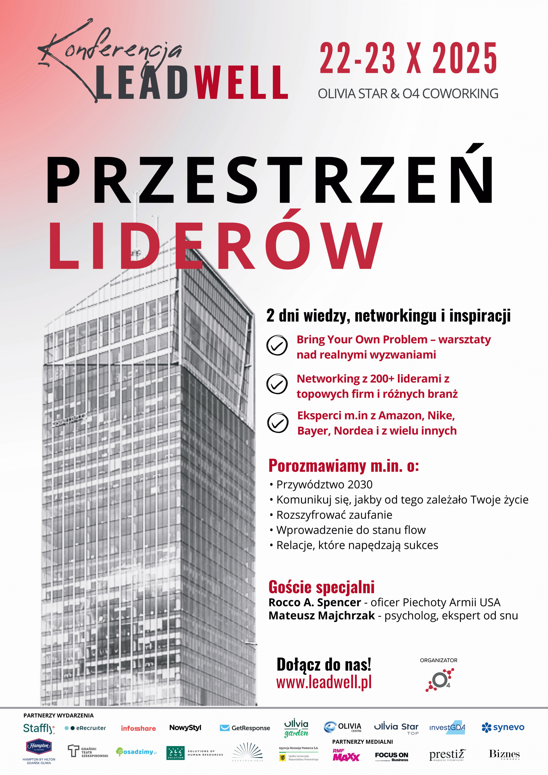 LeadWell 2025 – konferencja o prawdziwym przywództwie wraca do Gdańska 